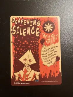 Deafening Silence Secret Lair Drop Regular Near Mint - Image 2
