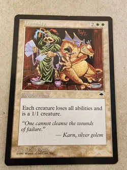 Humility - Tempest Regular - Mtg - Image 1