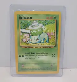 Pokemon Bulbasaur 44/102 Base Set Unlimited NM/LP WOTC TCG - Image 1