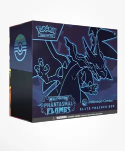 Phantasmal Flames: Pokemon Center ETB - PREORDER - (SHIPS AFTER 11/14) PRESALE - Image 1