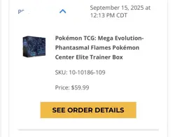Pokemon Center Phantasmal Flames ETB PRESALE - Image 2