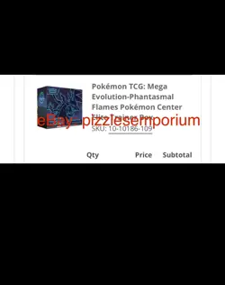 PRESALE Pokemon Center Phantasmal Flames ETB CONFIRMED PREORDER SHIPS 11/14 - Image 2