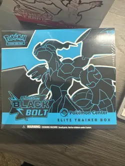 Pokemon Center (1)Black Bolt and(1) White Flare ETB Pokemon TCG - Factory Sealed - Image 2