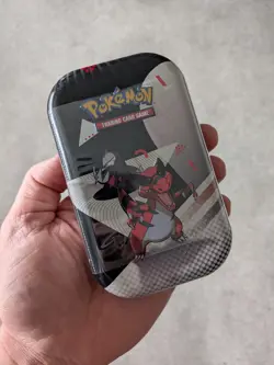 Pokemon TCG Black Bolt & White Flare Unova New & Sealed Krookodile Mini Tin - Image 1