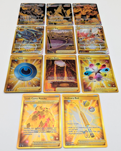 Lot of 11 Pokemon TCG Gold Trainer VMAX VSTAR Dialga Zoroark Urshifu Secret Rare - Image 2