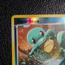 Pokemon TCG Squirtle Reverse Holo 96/127 Platinum LP - Image 3