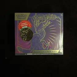 Pokemon Scarlet and Violet Base Set Elite Trainer Box ETB Miraidon New/Sealed - Image 2