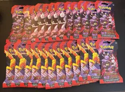 Pokemon TCG Destined Rivals Sleeved Booster Pack LOT of 24 Sealed Packs - Image 2