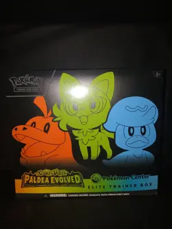 Paldea Evolved Pokemon Center Elite Trainer Box (Exclusive) - SV02 - Image 1