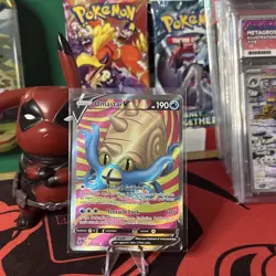Pokemon TCG Sword & Shield Silver Tempest - Omastar V 174/195 Full Art - Image 1
