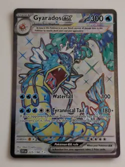 Gyarados ex 225/198 Full Art Secret Rare Scarlet and Violet Pokemon TCG LP - Image 1