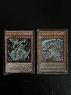 Lot Cartes Yu-Gi-Oh! Dragon Arc-en-ciel + Corrompu EDITION LIMITEE - Image 1