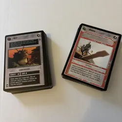 Star Wars CCG Jabba's Palace Uncommon Common Set 100 Cards 1998 Limited BB - Image 1