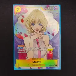 Stussy OP13-110 Alternate Art One piece Card English Carrying On His Will - Image 1