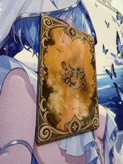 Carrot Spicy Goddess Story Waifu Acrylic Card One Piece (Scratched) - Image 4