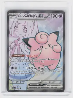 SV: Scarlet & Violet Promo Cards #195 Lillie's Clefairy ex - Image 1