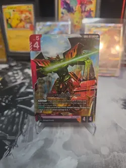 Gundam Card Game Dual Impact GD02 Gundam Virsago LR Foil GD02-037 NM - Image 1