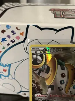 Regigigas XY82 Promo Pokemon Card TCG Full Art 2015 - Image 2