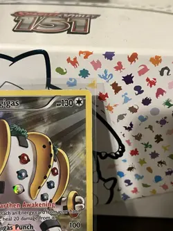 Regigigas XY82 Promo Pokemon Card TCG Full Art 2015 - Image 3