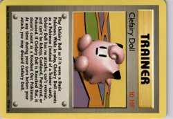 Pokemon TCG Clefairy Doll Base Set 70/102 Regular Rare Trading Card TCG - Image 5