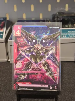 Kshatriya (GD01-044) - Newtype Rising #GD01-044 LR - NM Foil Gundam Card Game - Image 1