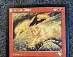 Firecat Blitz Judgment NM Red Uncommon MAGIC THE GATHERING MTG CARD (DS3D1G5) - Image 3