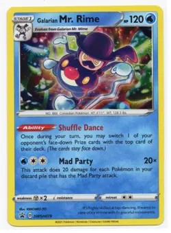 Galarian Mr. Rime SWSH079 SWSH: Sword & Shield Promo Cards Holo - Image 1