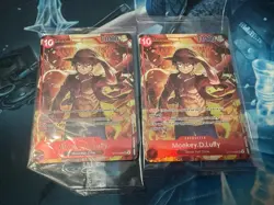 Monkey D Luffy Treasure Booster ST10-006 One Piece Promotion Card Foil SEALED - Image 1
