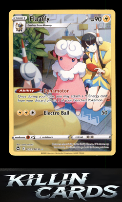 Flaaffy TG03/TG30 Pokemon Ultra Rare SWSH12: Silver Tempest Trainer Gallery Card - Image 1