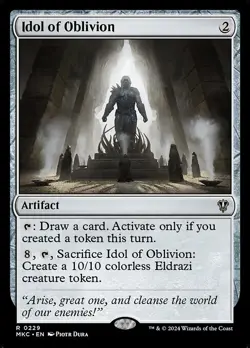 NM Idol of Oblivion, MTG, Murders at Karlov Manor, Magic the Gathering, 229 - Image 1