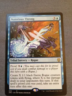 Notorious Throng Commander: Zendikar Rising Regular NM 033 - Image 1