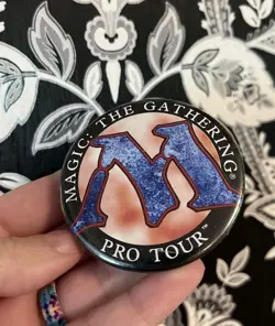1996 Vintage Magic The Gathering Pro Tour Pin - Image 1