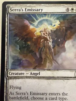 Serra’s Emissary (Showcase Foil) - Modern Horizons 2 MTG Mythic Angel NM ? - Image 3