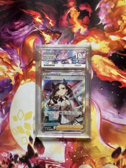 Pokemon TCG Japanese Shiny Star V Marnie Full Art 198/190 SR Gem Mint ACE 10 - Image 1