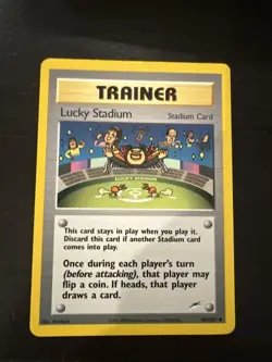 Pokemon TCG Lucky Stadium Trainer Neo Destiny 100/105 - Image 1