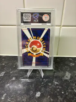 Pokemon Charmander #004 Base Set 1996 Japanese ACE 10 (PSA 10) - Image 2