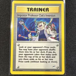 Pokemon TCG Impostor Professor Oak's Invention 94/105 Neo Destiny NM Free Ship - Image 1