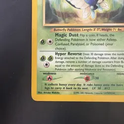 Pokemon Vintage Neo Discovery Non-holo Rare Butterfree WotC - Image 5