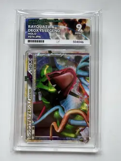 Rayquaza & Deoxys Pokemon UNLIMITED Clash at the Summit 074 Japanese ACE 9 1st - Image 1