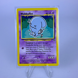 Neo Discovery Pokemon TCG Wobbuffet 35/75 LP - Image 1