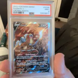 2023 Pokemon Sword And Shield Crown Zenith Fa Entei V #GG36 PSA 9 - Image 2
