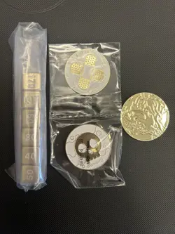 Pokemon TCG Charizard UPC Metal Dice & Coins For Competitive Gameplay - Image 1