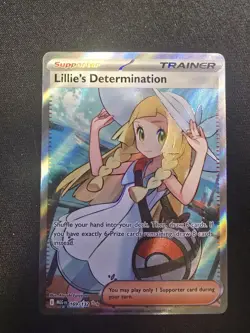 Pokemon - Lillie's Determination 169/132 Me01: Mega Evolution Holo - Image 1