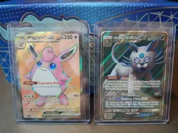 Lot Of 2 Pokemon Alolan Persian GX 219/236-Wigglytuff EX 187/165 Pack Fresh - Image 1