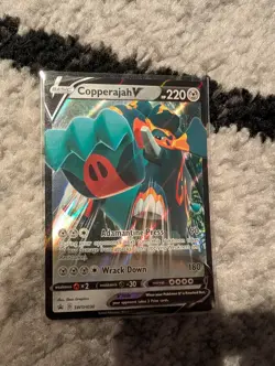 Copperajah V SWSH030 Pokemon TCG Sword & Shield Black Star Promo NEAR MINT NM - Image 1