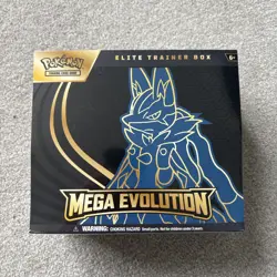 Pokemon TCG: Mega Evolution Lucario Elite Trainer Box ETB - BRAND NEW & SEALED - Image 1