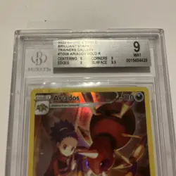 Graded PSA 10 2022 Pokemon SWSH FA/Ariados Brilliant Stars #TG09 - Image 2