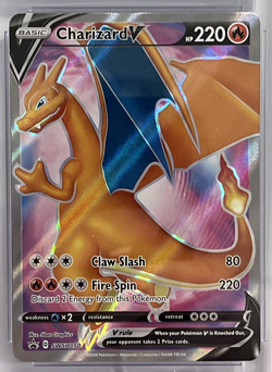 Pokemon Charizard V Full Art Black Star Promo CGC 9 Champions Path SWSH50 ETB - Image 2