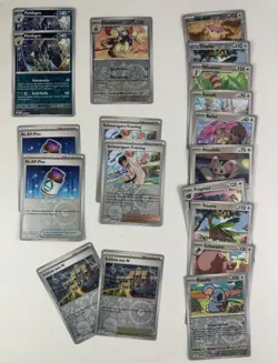 Grosses Pokemon TCG Reisegefahrten Lot JTG DE Holos Reverse Bulk Masterset Fotos! - Image 4