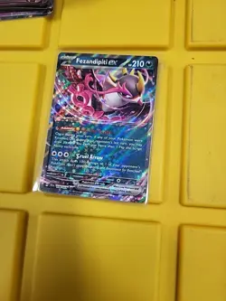 Pokemon TCG Fezandipiti EX 038/064 Shrouded Fable Double Rare Holo - Image 1
